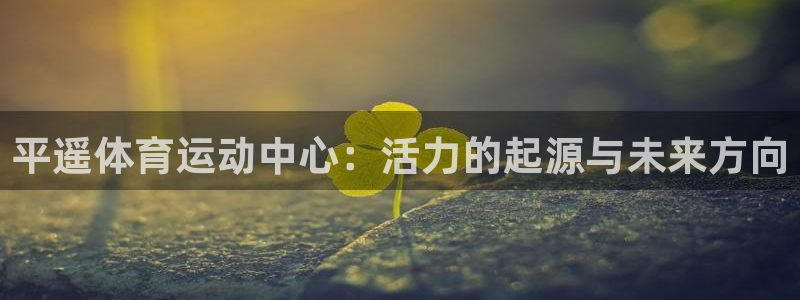64体育：平遥体育运动中心：活力的起源与未来方向